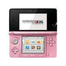   3DS Handheld Gaming System   Pearl Pink   Nintendo   