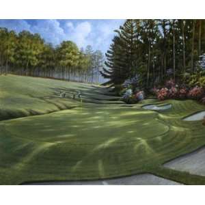  Azalea Hole Golf Course Poster by Ron Jenkins (20.00 x 16 