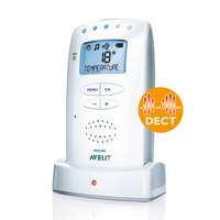 Philips AVENT SCD525/00 DECT Baby Monitor with Temperature Sensor and 