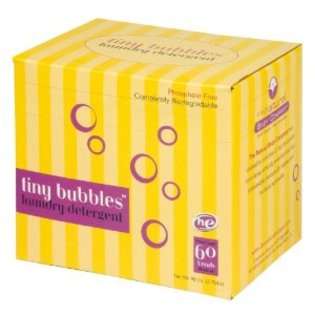 Tiny Bubbles Detergent, Yellow Box (Pack of 6) 