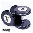 Troy Barbell PFDC 005 100C Pro Style Premium Dumbbell Set With 