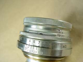 LEICA SUMMITAR 5cm 50mm f/2 LENS SUMMITAR 5cm LENS screw mount lens 