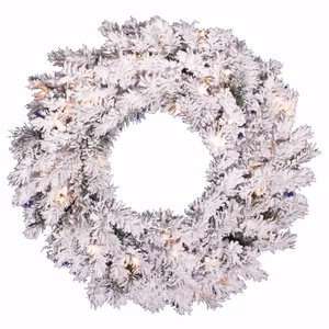   Flocked Alaskan Wreath 50CL 160T (A806334) 36 42 Inch Christmas Wreath