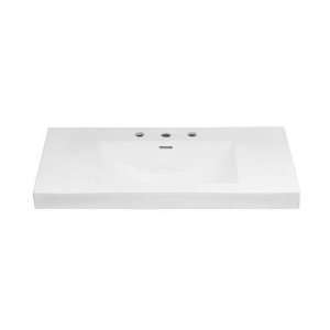  RonBow 216637 8 WH 37 8 Widespread Ceramic Lavatory 