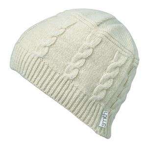  Smith Womens Cable Car Beanie   One size fits most/Ivory 