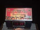 Budweiser Clydesdale Horses Cash Register Digital Clock
