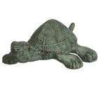 DDI Turtle Sculpture Verdigris Finsh(Pack of 2)
