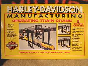 HARLEY 1994 H D MANUFACTURING OPERATING TRAIN CRANE NIB  
