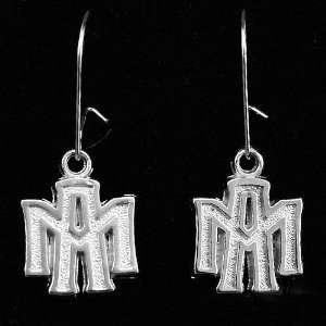   Sterling Silver Team Logo Earrings 
