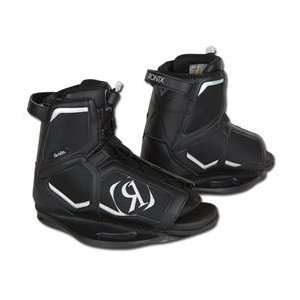  2012 Ronix Divide Wakeboard Boots   Black/Silver Sports 
