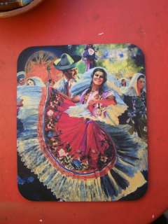 Mexican Cowgirl Mousepad   The Dancers   Nice  