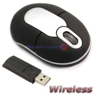 USB MINI WIRELESS OPTICAL MOUSE FOR LAPTOP PC DESKTOP  