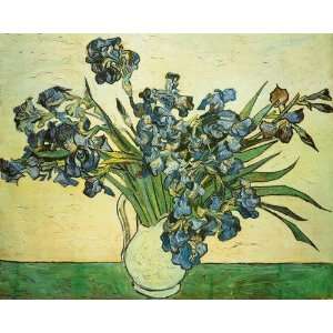  Vincent Van Gogh   Bouquet Of Irises Canvas