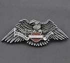   Legend MOTOR CYCLES Fly Wings Hunting Eagle Metal Belt Buckle NEW