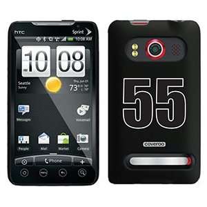  Number 55 on HTC Evo 4G Case  Players & Accessories