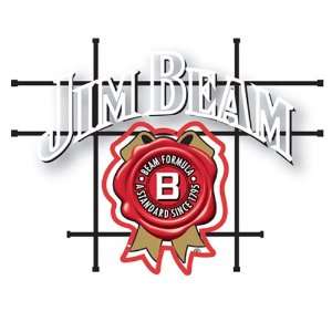 JIM BEAM  Logo WALL MOUNTED NEON SIGN 