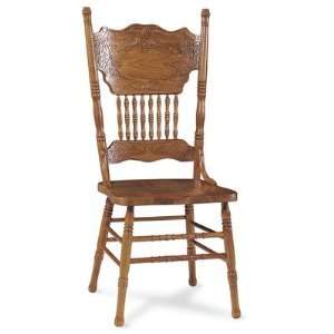  Double Pressback Oak Chair