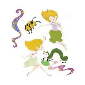 Jolees Boutique Dimensional Stickers Fairies SPJB 761; 3 Items/Order 