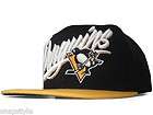 new nhl pittsburgh penguins snapback mitchell ness snap hat a