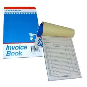  Invoice Book 50 Sets (Pack of 6)