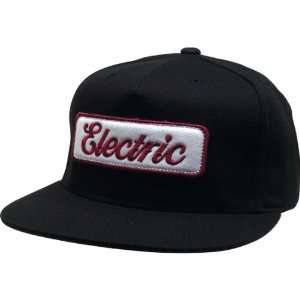  Electric Garaged Mens Adjustable Sports Wear Hat   Black 