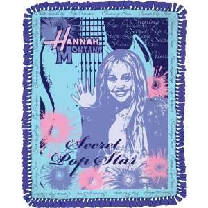  Hannah Montana Secret Pop Star Throw Kit
