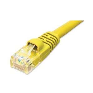  CAT6 PATCH CABLE, W/BOOT 10FT, YELLOW