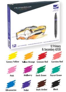   Prismacolor Professional Artist Markers, 24 Colors   Premier Art Set