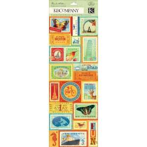  K and Company   Around the World Collection   Embossed 