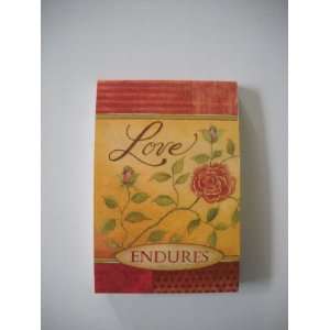  Mini Notepad Love Endures