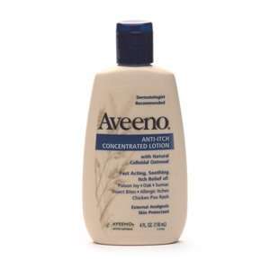  Aveeno Anti Itch Concentrated Lotion Skin Protectant 4 fl 