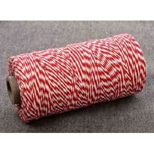  Vintage Look Bakers Twine in Rich Cherry Red Color   For Crafts 