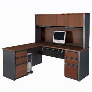  L Shaped Desk with Hutch 99852 KFA047