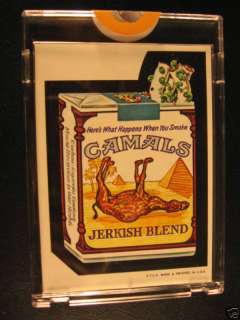 1967 Topps Wacky Packages Die Cuts Camals  