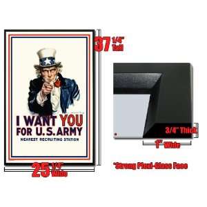  Framed I Want You Uncle Sam Poster PAS0315
