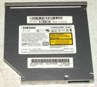 PHOTO BELOW IS THE ACTUAL SAMSUNG DRIVE INSIDE THE THE DELL HOUSING