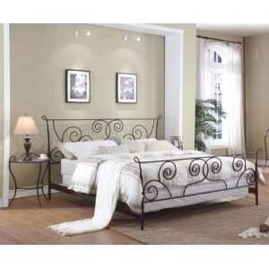   Bed by Chintaly Imports   Autumn Rust (511 BED KG)