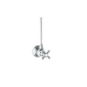   Bath Luxury Angle Stop Valve with 20 Supply Tube in Polished Chrome