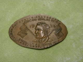 Vintage 1933 Chicago Worlds Fair Token Coin FDR President Roosevelt 