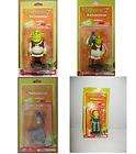 Shrek 2 Mini Bobbleheads Set of 4 Shrek, Donkey, Fiona, and Shrek 