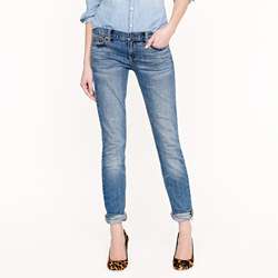 in tall cropped matchstick jean in white $ 98 00