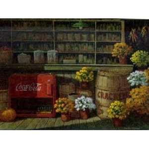 Jim Harrison   Country Store In Fall Signed Open Edition  