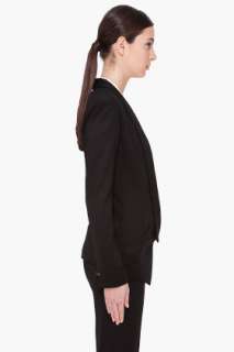 Barbara Bui Black Padded Shoulder Blazer for women  
