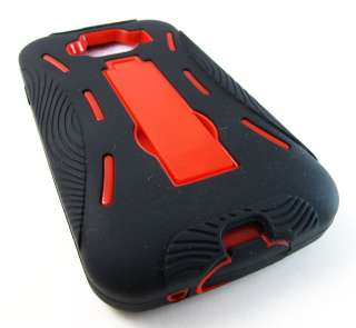   HARD SOFT CASE COVER KICKSTAND SAMSUNG RUGBY SMART ACCESSORY  