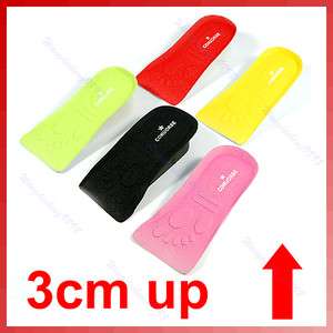 3CM Up Increase Height Half shoes insole For Men&Women  