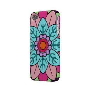  Flower Mandala Case mate Iphone 4 Cases Cell Phones 