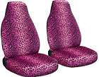 cool set dark pink leopard car seat covers,MORE COLORS&REAR BENCH 