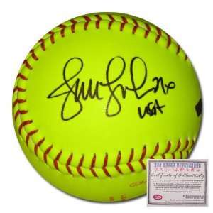 Jennie Finch Autographed Softball 