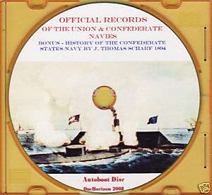 Official Union & Confederate Naval Records   Civil War  