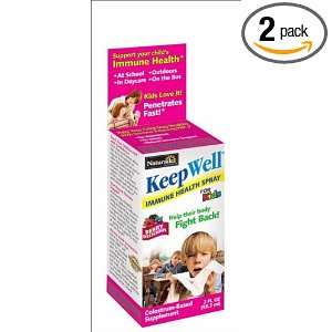 Symbiotics KeepWell Immune Health Spray For Kids, Berry Delicious, 2 